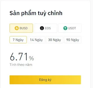 Sàn giao dịch tiền mã hóa Binance và Những điều cơ bản bạn cần phải biết 12 tiet-kiem-linh-hoat-tren-binance
