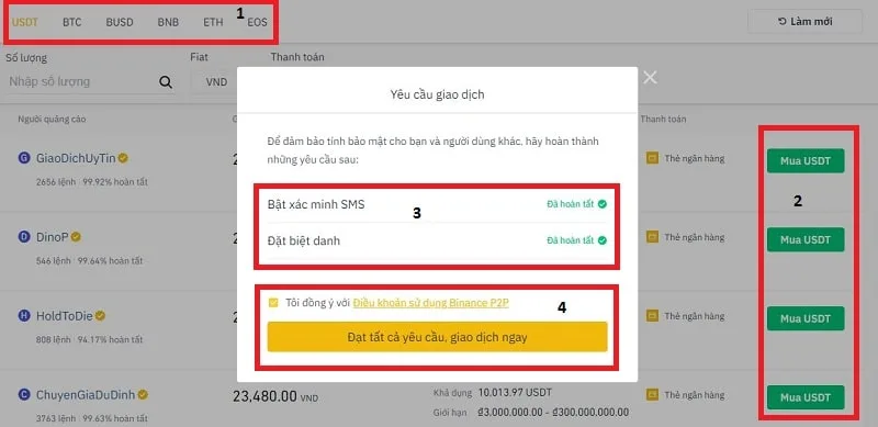 Sàn giao dịch tiền mã hóa Binance và Những điều cơ bản bạn cần phải biết 5 mua-tien-ma-hoa