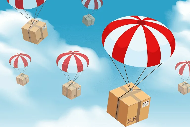 7 cách kiếm tiền "ít vốn" trong thị trường crypto 1 airdrop