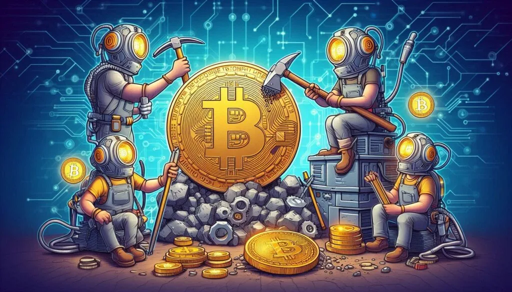 Thợ đào Bitcoin: Nên nắm giữ BTC hay đầu tư vào AI sau halving? 3 bitcoin-miner-3